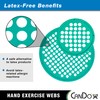 CanDo Hand Exercise Webs for Physical Therapy, Grip Strengthening, and