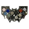 Paleta De Sombras De Ojos Malagna Obsidian Hipoalergénico