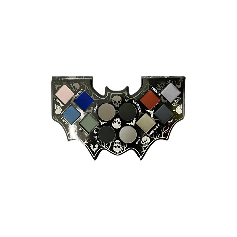 Paleta De Sombras De Ojos Malagna Obsidian Hipoalergénico