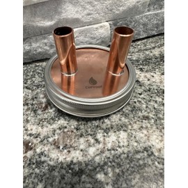 CoProof Mason Jar Thumper Alcohol Distill Moonshine Thump Keg 1/2 Gallon