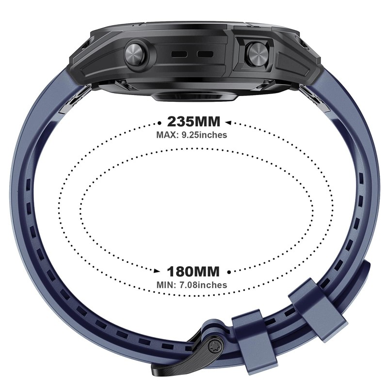 NotoCity Compatible with Garmin Fenix 7/6/5/7 Pro/6 Pro/5 Plus, Quickfit
