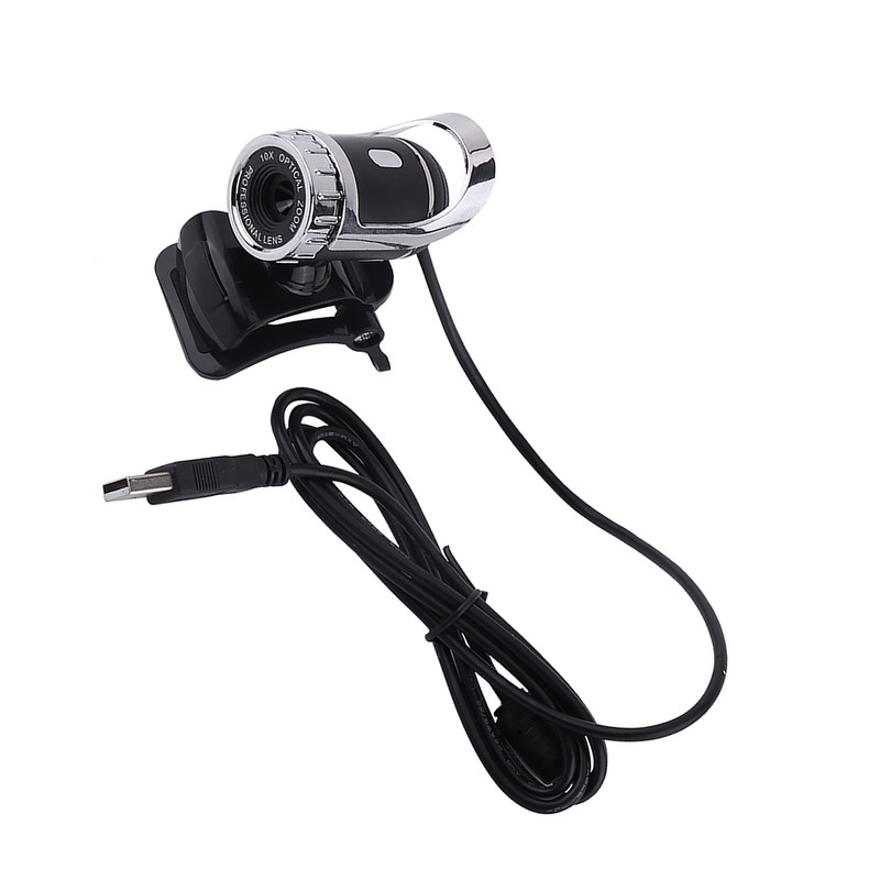 12M Pixels Clip on Webcam Web Camera HD 360° Rotating