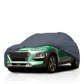 5 Layer Car Cover for Nissan Versa Note 2014-2019 Hatchback 4-Door, Semi Custom Fit Full Coverage Pollution, Dust, Sun, Snow, Rain, Hail All Weather Protection, Breathable