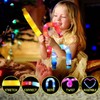 6 Pack Light Up POP Tubes - Sensory Fidget Toy