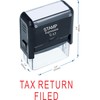 stampexpression - Tax Return Filed Office Self Inking Rubber Stamp