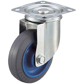 Wako AMG100NRB Air Caster (Universal Car) 3.9 inches (100 mm) Rubber Car