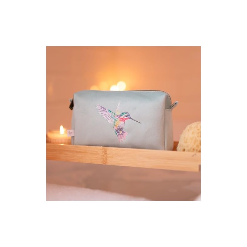 Wrendale Designs Hannah Dale Wisteria Wishes Hummingbird Cosmetic Bag