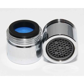 Tap Aerator 18mm Male,6ltr per Minute, Water, Energy Saving Reduce Bills Chrome. Pack Sizes (5)