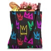 Luxury Brand Rainbow Graffiti Drip Tote Bag