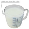 EIKS Glass Milk Frothing Pitcher Mixing Cup for Coffee Espresso