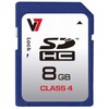 V7 VASDH8GCL4R-2E V7 SDHC Memory Card 8GB Class 4 - Blue
