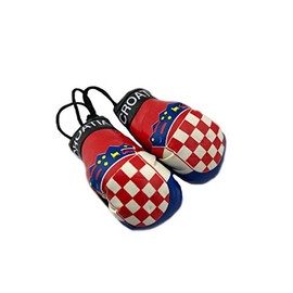 Red Hat Ent Hanging Car Mirror Mini Boxing Gloves (Croatia)