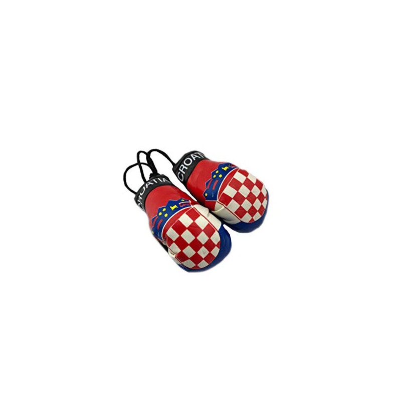 Red Hat Ent Hanging Car Mirror Mini Boxing Gloves (Croatia)