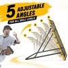 3.7 x 4.8FT Soccer Baseball Rebounder Net, Softball Lacrosse Pitch