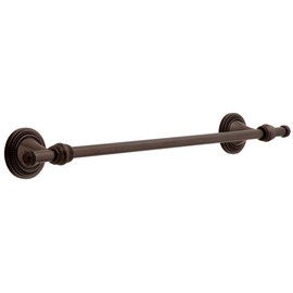 Franklin Brass 113588 18-Inch Beaded, Bath Hardware Accessory, Towel Bar, Venetian Bronze