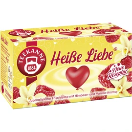 Teekanne Hot Love Fruit Tea with Raspberry & Vanilla Flavour 45g