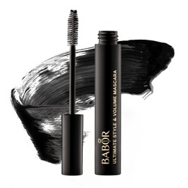 BABOR MAKE UP Ultimate Style & Volume Mascara Black, Gives Volume & More Density, with Nourishing Collagen & Hyaluronic Acid for Eyelashes, 8 ml