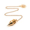 Spirit Hunter Goddess - Péndulo de latón para Dowsing -