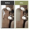 ZESION 2Pcs Self-Adhesive Linen Fabric Patches, Quick Repair for Sofas,