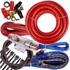 Complete 2500W to 6000W Gravity 4 Gauge Amplifier Installation Wiring