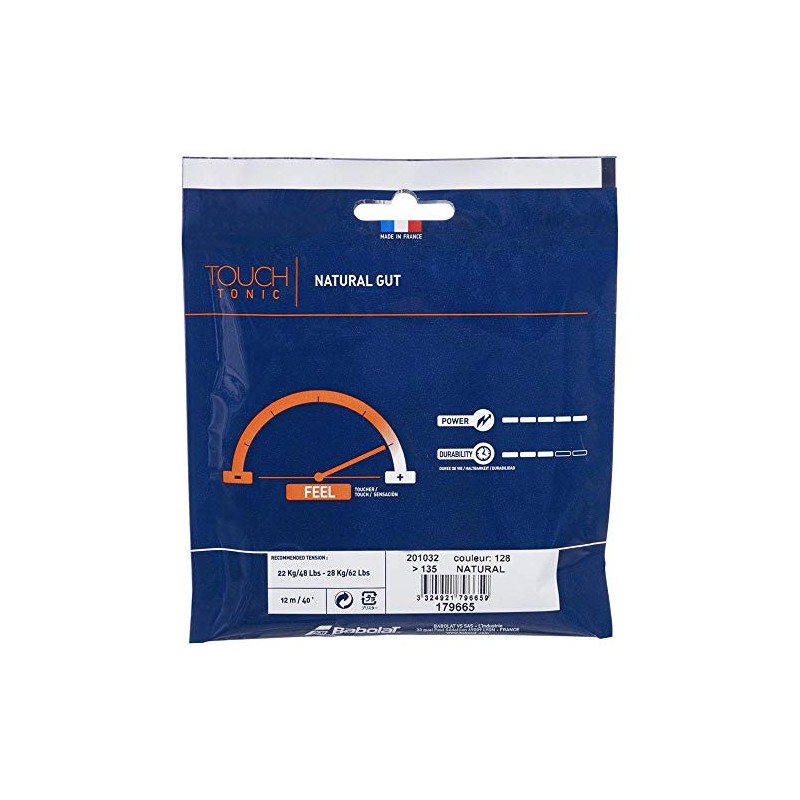 Babolat Tennis String TOUCH TONIC Touch Tonic 12m Single String