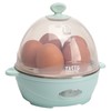 Tasty Mini Rapid Egg Cooker, 5-Egg Capacity for Perfect Hard