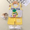 Vagefun Toddler Baby Boy Summer Clothes Cute Dinosaur Tank Tops+Shorts