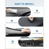 FIILINES Dash Cover for Dodge Challenger 2015-2024, Dashboard Mat Cover