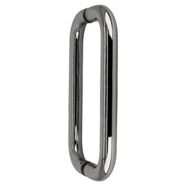 CRL 8" Chrome (BM Series) Back-to-Back Tubular Handle without Metal Washers