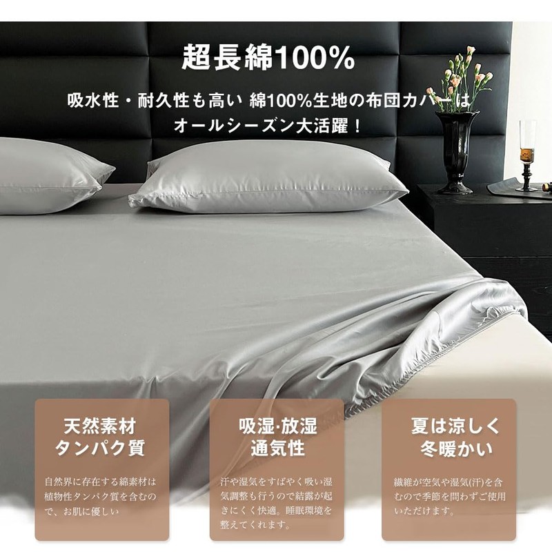 Fitted Sheet Single 100% Cotton Sateen Weave 100 Thread Count