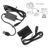 LPE6 Dummy Battery DC Coupler Power Adapter with USB Drive