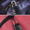 5 Pieces Combination Lock, 3-Digit Suitcase Lock, Colourful Combination Lock,