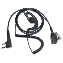 TWAYRDIO for ICOM, ICOM, Incom, Earphones, Microphone for IP502H, IP501H, IP500H, IP200H, IP210H, Simplified Commercial Radio IC-DPR4, IC-DPR30, IC-DPR3, ID-52, ID-50, ID-51, ID-31, 2 Pin Slim