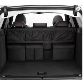 Car Trunk Storage Organizer for Backseat Use – Large Capacity Mesh Cargo Holder for Everyday Vehicle Organization