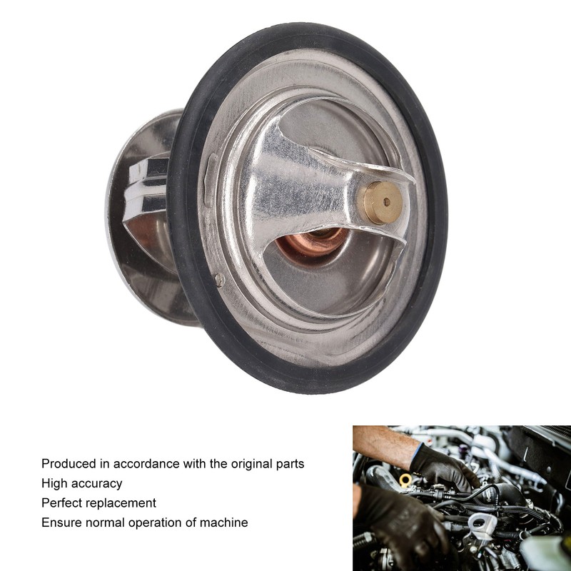 Engine Thermostat 71℃ 600‑421‑6310 Replacement for Komatsu D53A‑17 D53P‑17 D31P‑18A