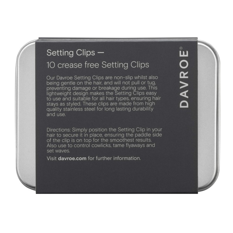 Davroe Crease Free Setting Clips 10pcs