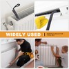 Radiator Cleaning Brush, Includes Bleed Key, Heating Brush Long 125