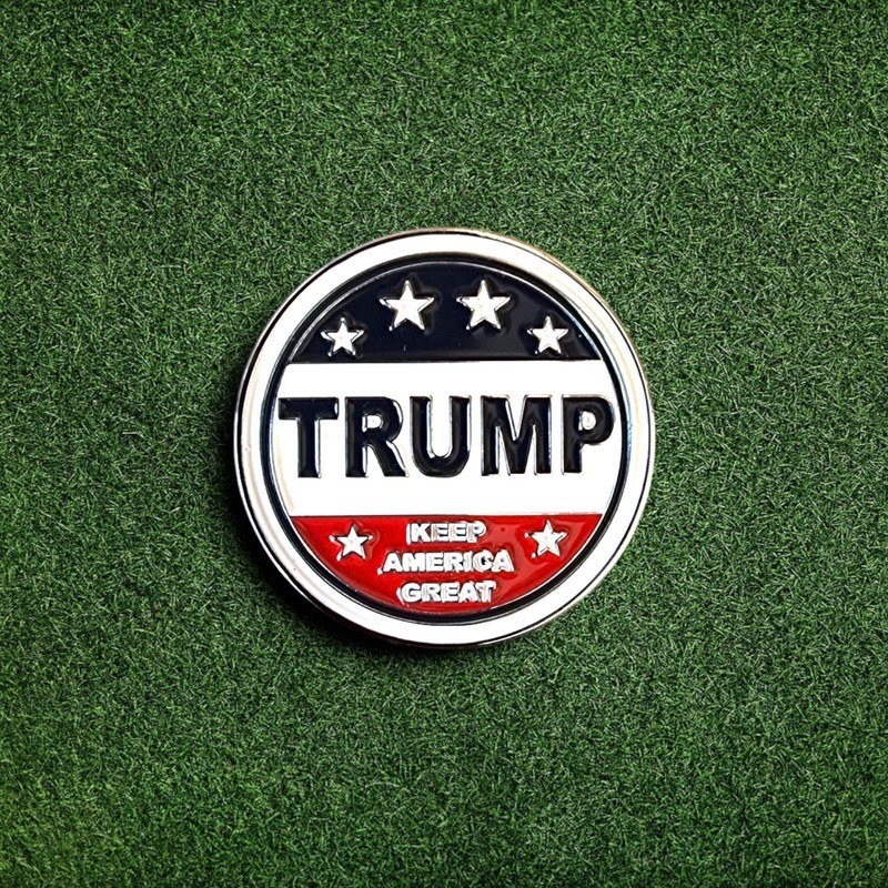 Golf Ball Marker Gift Set - Trump "Keep America Great"