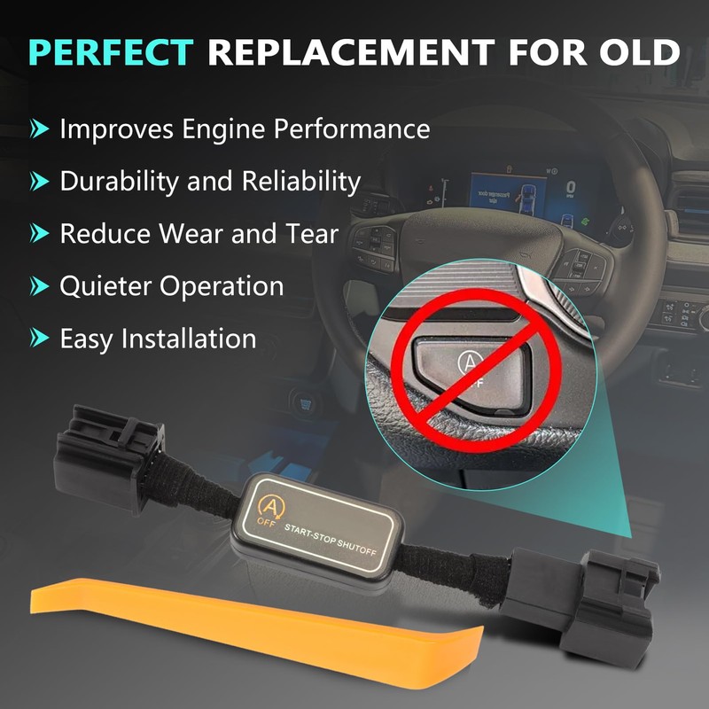 Auto Start Stop Eliminator Engine System Harness Cable fits Maverick