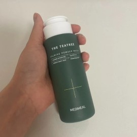 MEDIHEAL The Tea Tree Calming Powder Wash 50 g limpiador calmante hidratante Kbeauty