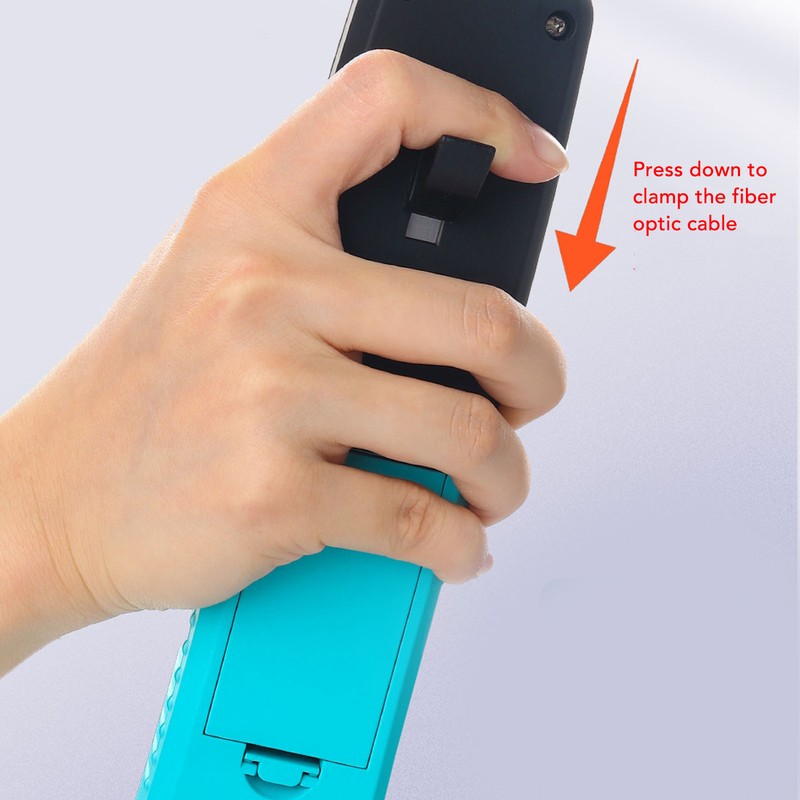 Optical Fiber Identifier 10mw LED Light Indicator Handheld Fiber Identifier