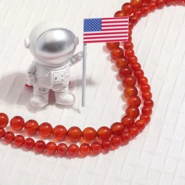 Jewelry Making DIY Red Agate 8mm Loose Beads