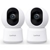 LAXIHUB Wifi Indoor Camera,2K 3MP HD Baby Camera,Remote Pan Tilt,Pet