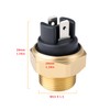 YINETTECH M22 x 1.5 Automotive Radiator Fan Switch BA5-598-652 85-80°c