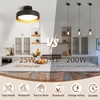 SunRider Industrial Semi Flush Mount LED Ceiling Light Fixture, 12