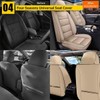 YORKNEIC for Toyota 4Runner Seat Covers: 2003-2025 2026 2 Front