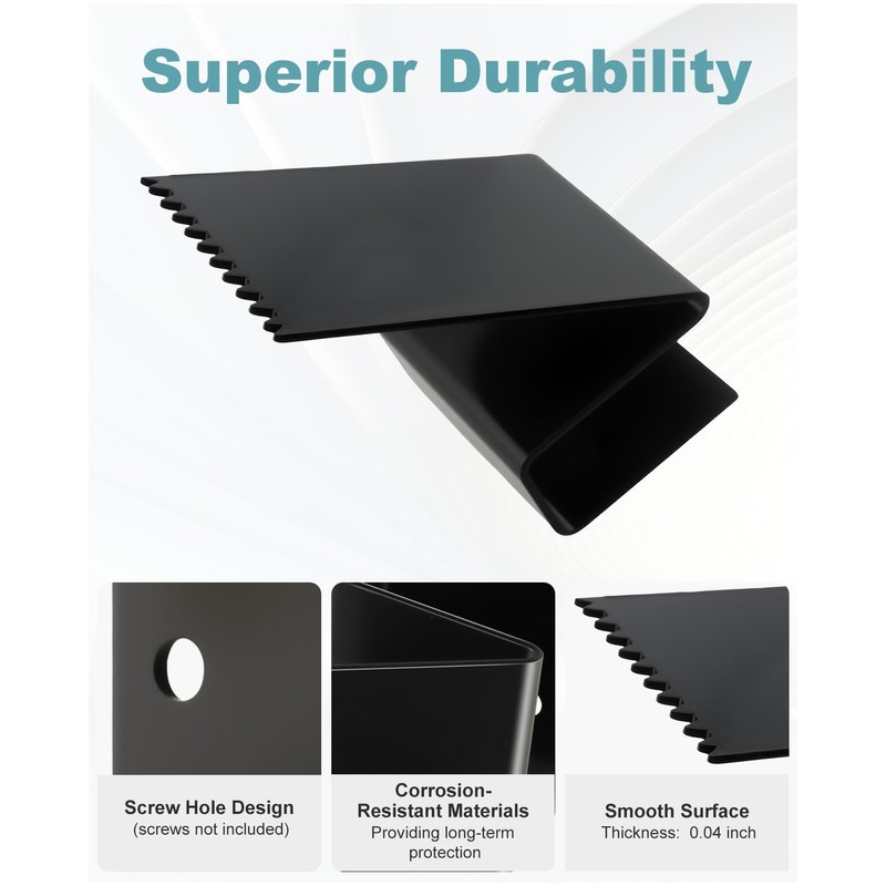 AOKLIT 50Pcs Hurricane Window Clips for Plywood
