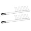Beavorty 2 x Accessories for Electrotherapy Devices, High Frequency Face