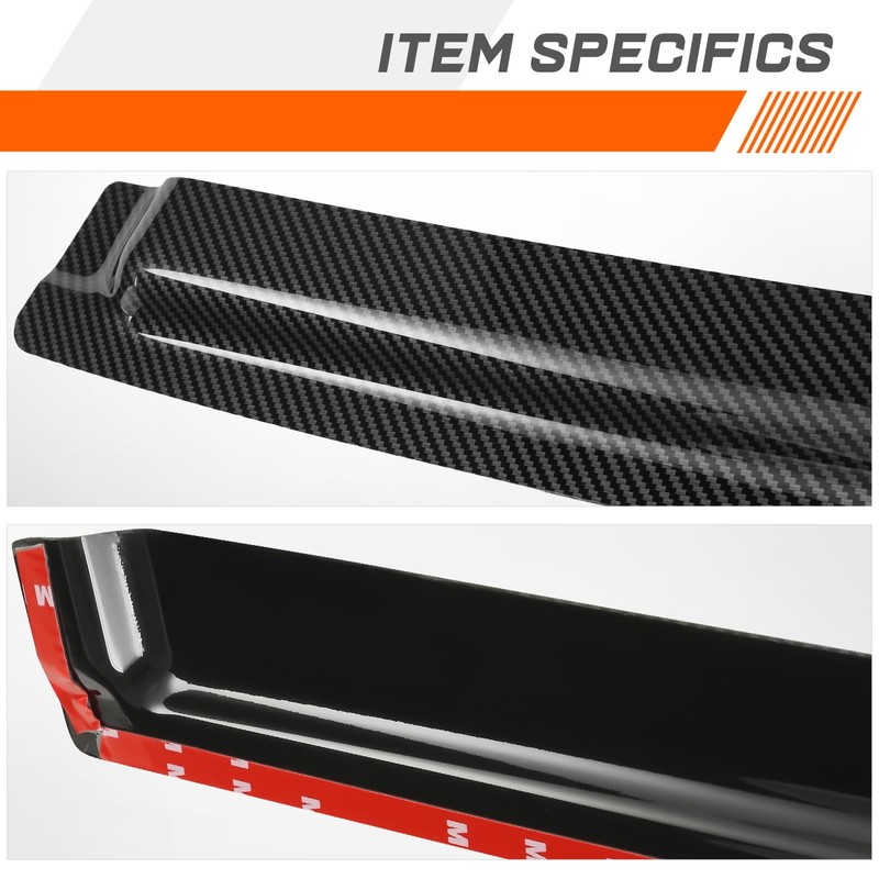 PM PERFORMOTOR 4Pcs Side Window Visors Deflector Compatible with 2001