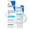 CeraVe- Gel hidratante ultraligero Gel hidratante facial con ceramidas, niacinamida